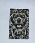 Single Side Wallet-Sized Laser Etched Photos