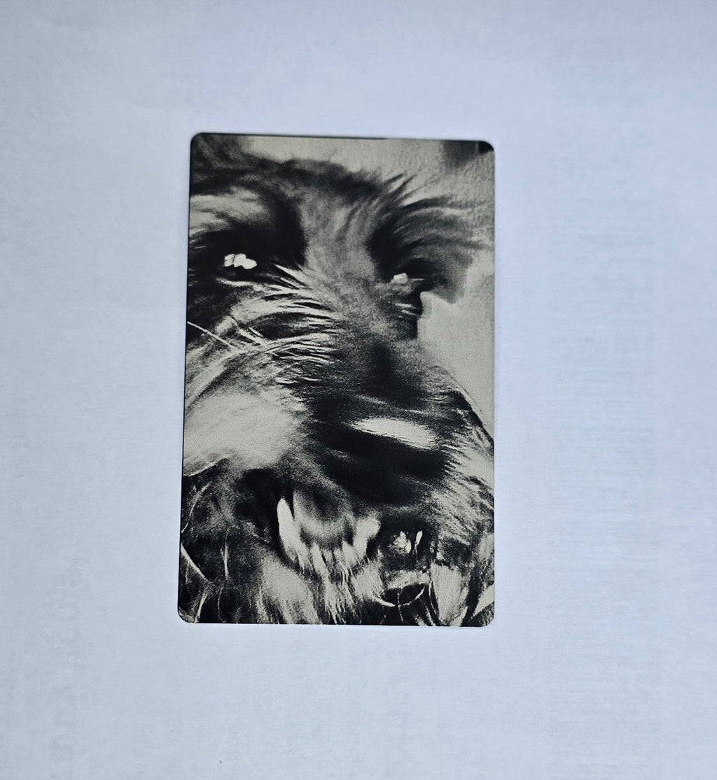 Single Side Wallet-Sized Laser Etched Photos